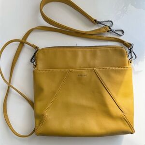 Matt & Nat Mustard Crossbody Bag